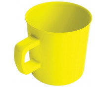 Melamínový hrnček, 240 ml, žltý