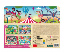 Puzzle set - voľný čas a spoločenský život