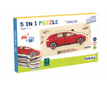 Vrstvové puzzle - Auto