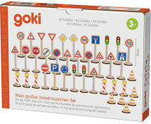 Veľká sada dopravných značiek