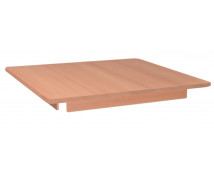 Stolová doska 18 mm, BUK, štvorec 80x80 cm, buk