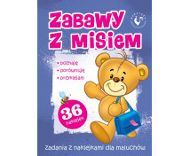Hry s medvedíkom - úlohy pre najmenších - poľská verzia