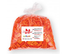 Kocky Qbriksy - 1x1 oranžová - 250 ks