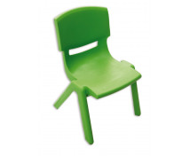 Stolička plast. 30 cm zelená