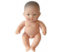 Bábiky rôznych kultúr, 21 cm, ázijský typ-chlapec