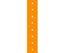 Dvere Veľké - Kvety oranžové