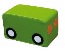 Molitanový vagónik k autíčku, zelený