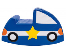 Molitanová hojdačka - policajné auto