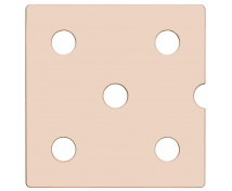 Dvierka Numeric 5 - krémové