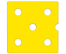 Dvierka Numeric 5 - žlté