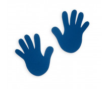 Modrá dlaň - sada 2 ks