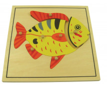 Vkladacie puzzle - Rybka