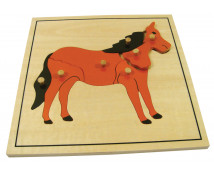 Vkladacie puzzle - Kôň