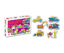 BABY Puzzle - Stavebné stroje