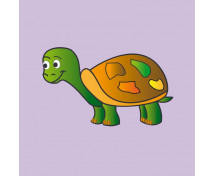 Vankúšik s potlačou - korytnačka