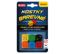 Farebné hracie kocky