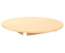 Stolová doska 18 mm, JAVOR, kruh 125 cm, javorová