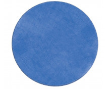 Jednofarebný koberec priem. 1 m - Modrý