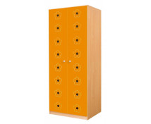 Dvere 6 - kvety - oranžové