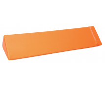 Trojuholník dlhý - koženka/oranžová