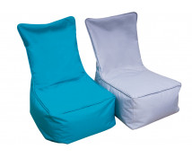 Textilný sedací vak - pre dospelých, tyrkysový