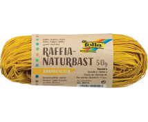 Prírodná rafia - žĺta