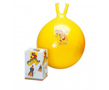 Lopta na skákanie - žltá 50 cm