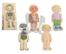Vrstvové puzzle - Dievča