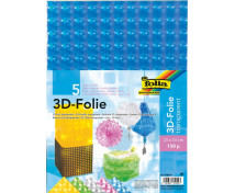 3D folia s hologf.efektom