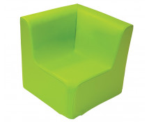 Kresielko rohové - zelené 30 cm