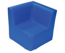 Kresielko rohové - modré 30 cm