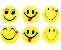 Reflexné samolepky - Smile 6ks