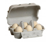Vajíčka v obale - biele