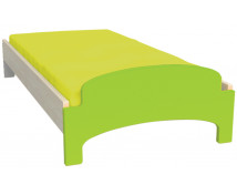 Ležadlo zelené/bez frézy 135 x 65 x 30 cm