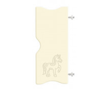 Dvierka PLUS/vanilka/koník
