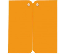 Dvierka veľké - oranžové