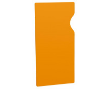 Dvierka Ľ/oranžová/bez frézy BASIC