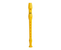 Flauta plastová žltá