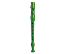 Flauta plastová zelená