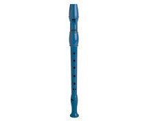 Flauta plastová modrá