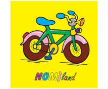 Vankúšik s pot. - Bicykel
