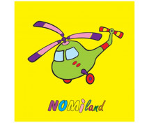 Vankúšik s pot. - Helikoptéra