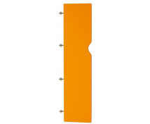 Dvierka 4-blok L/oranžové/bez frézy