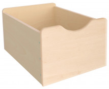 Drevený úložný box - Veľký - natural