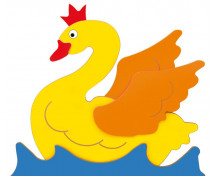 Skrinková dekorácia - Labuť