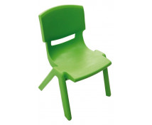 Stolička plast. 26 cm zelená