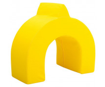 Tunel - žltý oblúk s chvostom