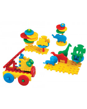 Kocky Wafle - s africkými zvieratkami 50 ks