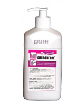 CHIRODERM - tekuté mydlo s antibakteriálnou prísadou, 500 ml