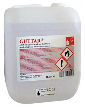Dezinfekcia povrchov Guttar, 5000 ml